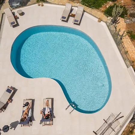 Seaview Ormos, Heated Pool, Sea & Sun Villa *