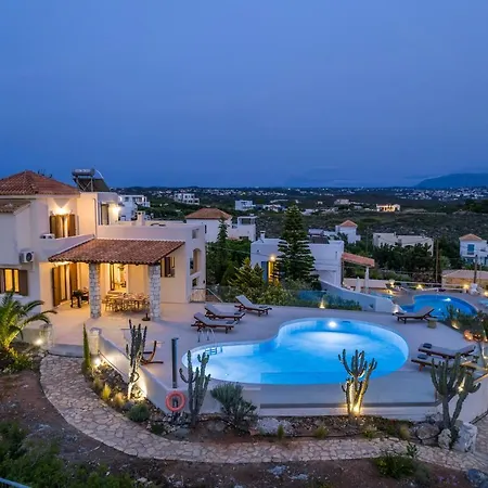 Villa Seaview Ormos, Heated Pool, Sea & Sun Chorafakia