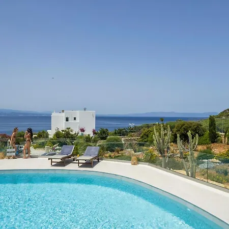 Seaview Ormos, Heated Pool, Sea & Sun Villa *